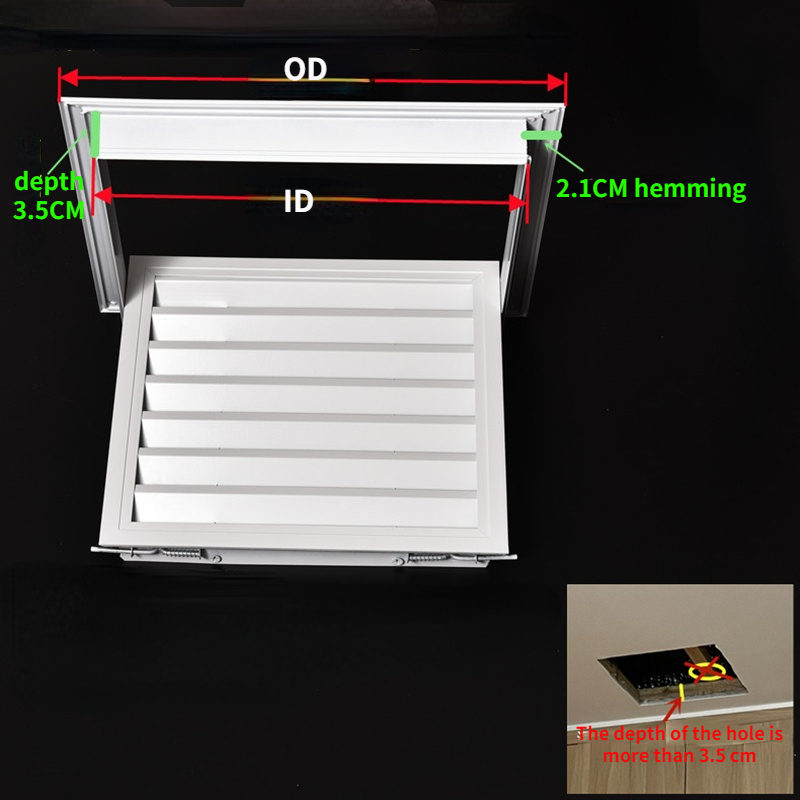 Ventilasi penutup knalpot dari - Ventilation Grille Aluminum ulasan dan harga