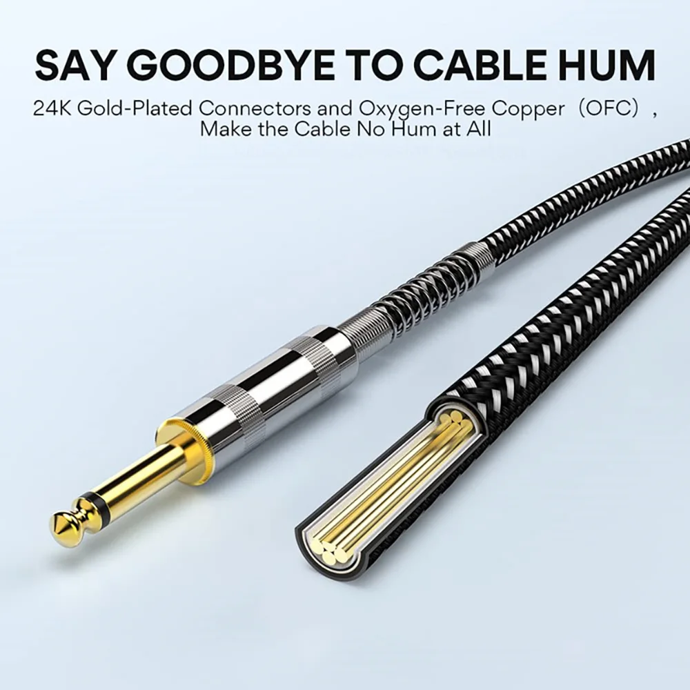 Kabel Audio 6.35Mm TRS 1/4 Inc - Trs Cable ulasan dan harga