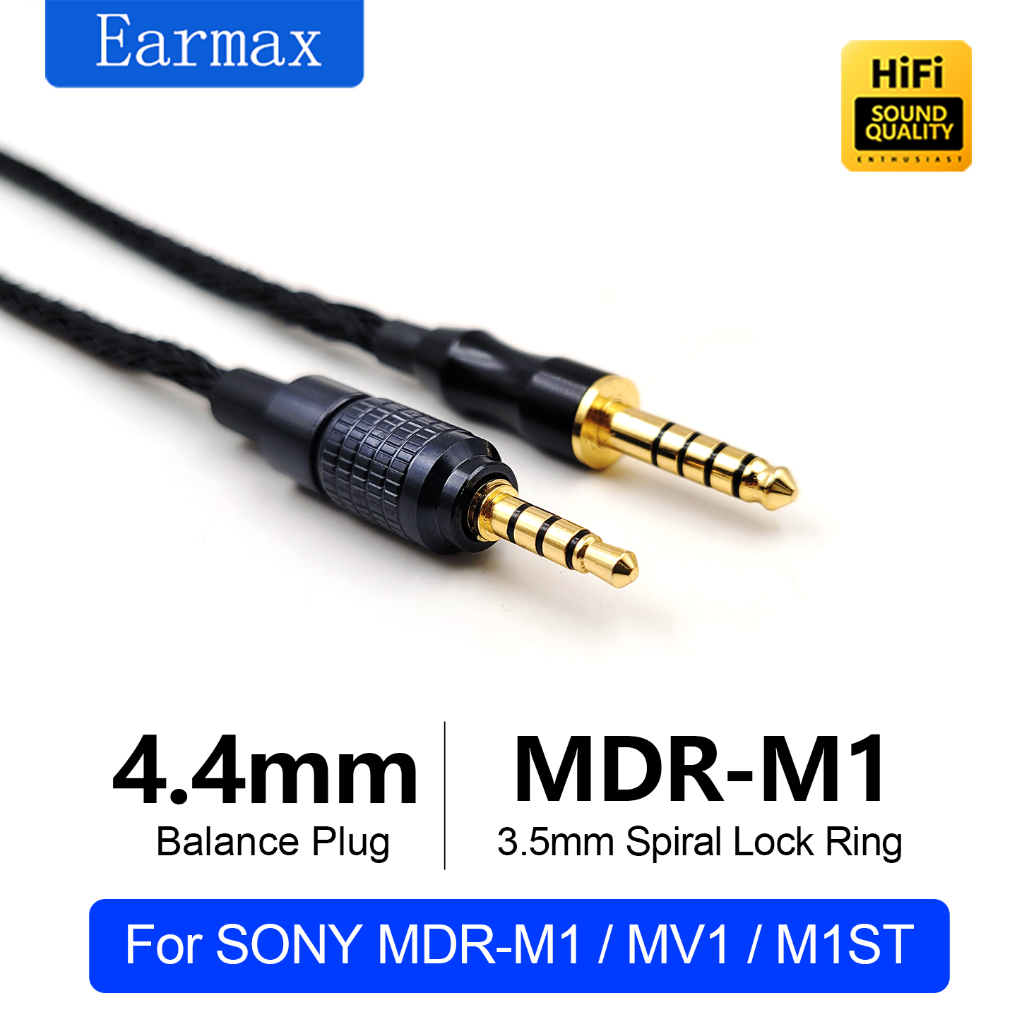 Untuk SONY MDR-M1 MV1 M1ST 4.4 - Rca Cable ulasan dan harga