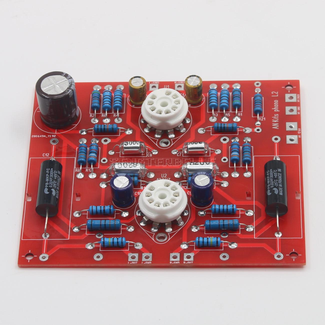 A38 DIY Stereo 12AX7 + 12AU7 T - Audio Amplifier Board ulasan dan harga