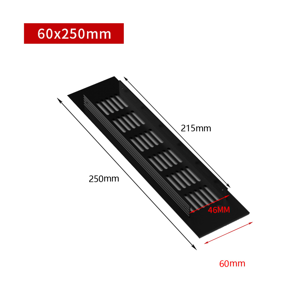 60mm Aluminium persegi panjang - Ventilation Grille Aluminum ulasan dan harga