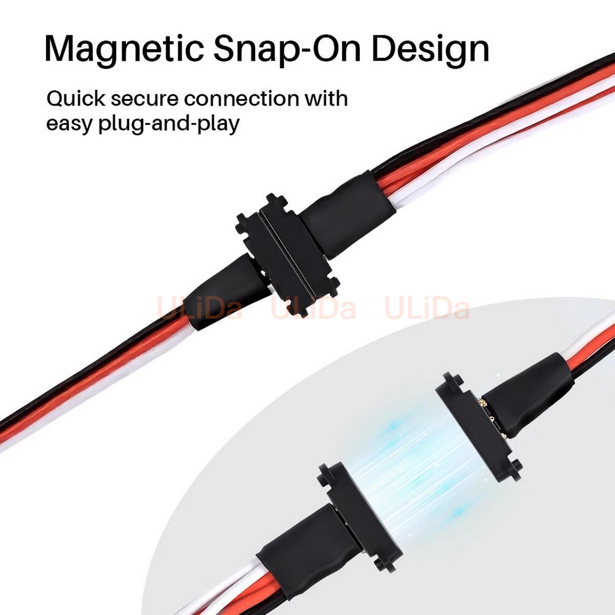 Kabel Ekstensi Magnetik 3-Pin  - Rca Cable ulasan dan harga