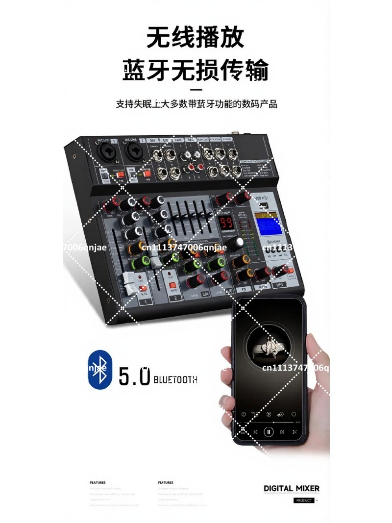 Mixer Audio Profesional dengan - Usb Sound Card ulasan dan harga