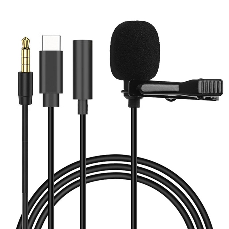 Mikrofon Lavalier Mini Portabe - Microphone Capsule ulasan dan harga